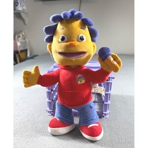 Playskool SID THE SCIENCE GUY Talking Doll Plush 13" Jim Henson Tested Works